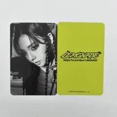 aespa lemonade カリナ レモネード ポップアップ トレカ エスパ - メルカリ