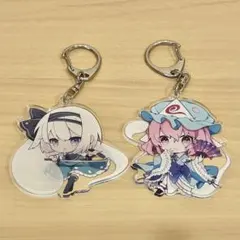 さんばかアクリルキーホルダー にじさんじ（戌亥とこ、アンジュ、リゼ
