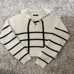 襟付きニット ニット