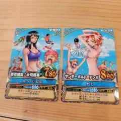 ワンピーベリーマッチ ルフィ ロビン - メルカリ