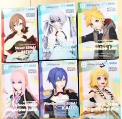 プロセカ MEIKO Miku Len Luka Kaito Rin フィギュア