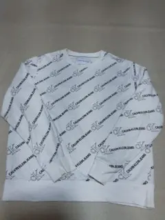 CALVIN KLEIN JEANS ロゴ　レア　トレーナー