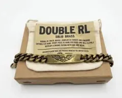 【完売品】DOUBLE RL ソリッドブラス チェーンブレスレットのサムネイル