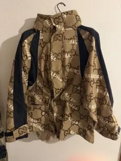 BALENCIAGA ロゴ総柄 ボアジャケット F32 - メルカリ