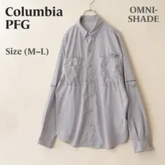 Columbia PFG フィッシングシャツ 長袖 グレー M~L相当のサムネイル