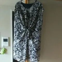 イノウェーブ ワンピース 紺 ネイビーのサムネイル