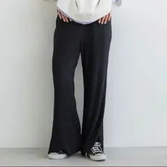 【未使用】coca さらさら楊流プリーツ パンツ SHORT FREE SIZE