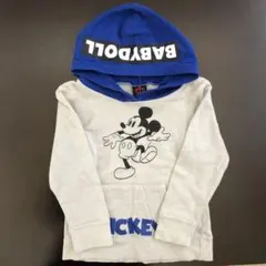 【ベビードール】パーカー　トレーナー　長袖　100 キャラクター