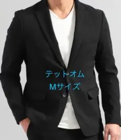 TÊTE HOMME［テットオム］ アイスファブリック黒ジャケットのサムネイル