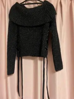 GRL ブラック オフショル