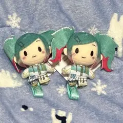 ひ*ん様 プロセカ　ふわぷち　マスコット　レオニード　初音ミク 2個セット