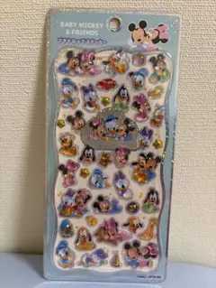 【正規品】プチドロップステッカー ベビーミッキー&フレンズ ミニー ドナルド