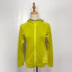 アシックス　アヤミウォームパーカシャツ XXL535（S）黄緑色系　スポーツのサムネイル