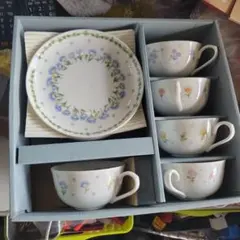 HOYA　カップ&ソーサー　５客セット