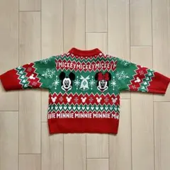 Disney ミッキー＆ミニー クリスマス セーター