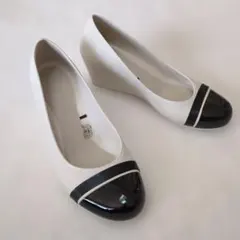 【クロックス】ウェッジソールパンプスW7 バイカラーのサムネイル