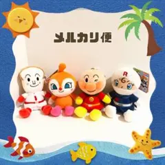 プリちぃビーンズ アンパンマン しょくぱんまん ドキンちゃん ロールパンナ