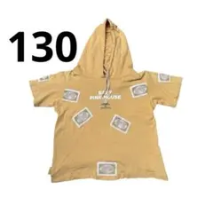 BABY PINK HOUSE フード付きキューピーTシャツ イエロー130のサムネイル