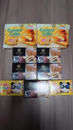 ロッテ カスタードケーキ おやつカルパス 菓子詰め合わせのサムネイル