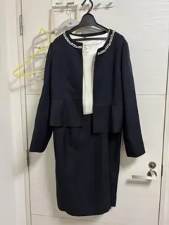 セレモニーワンピーススーツ ネイビー 11 号