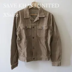SAVE KHAKI UNITED　コーデュロイ　シャツジャケット　メンズ