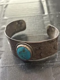 40's Navajo（ナバホ）スプリットシャンクバングル - メルカリ