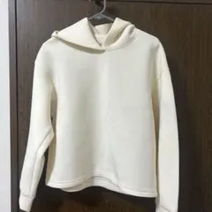 UNIQLO ドライスウェットプルパーカ オフホワイト M