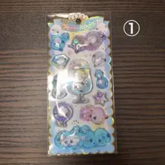 シマエナガ　ウォーターシール　キラキラ　ステッカー