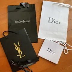 ハイブランド ショップ袋 まとめ売り 4枚