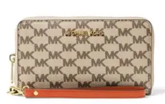 【新品未使用】Michael Kors ジェットセット　長財布　スマホケース