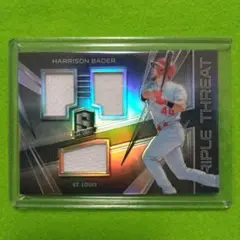 Harrison Bader トリプルスレットカード 127/199　MLB