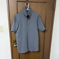 ユニクロ UNIQLO フルオープンポロシャツ グレー