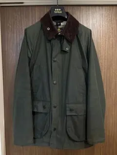 Barbour ワックスドジャケット オリーブ トランスポート - メルカリ