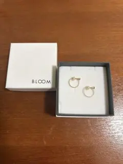 Miyabina様専用BLOOM K10YG フープピアス (L) 直径約2cm - メルカリ