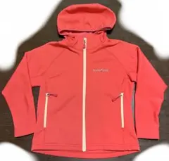 mont-bellトレールアクションパーカー120オレンジピンク