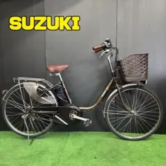 電動自転車 SUZUKI ブラウン　56★のサムネイル
