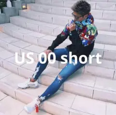 【未使用に近い】 アメリカンイーグル　スキニーデニム　00 short