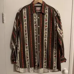 UME COLLECTIONS 総柄シャツ 長袖