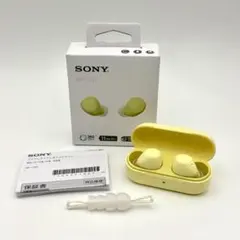 SONY ワイヤレスイヤホン WF-C510 イエロー - メルカリ