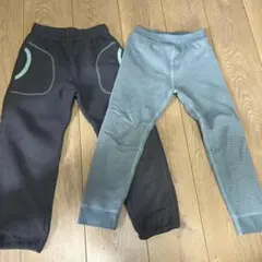 中古キッズ長ズボン2点セット120