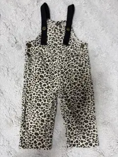 SHEIN ヒョウ柄オーバーオール 80