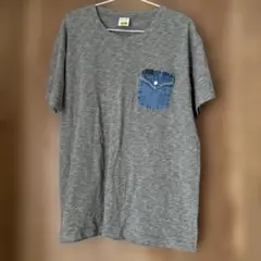 Lee Tシャツ Lグレー ポケット ボタンのサムネイル