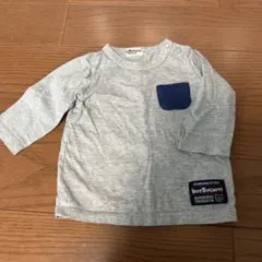 ミキハウス ホットビスケッツ ロンT 長袖 70cm ベビー