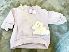 新品タグ付き　未使用　プティマイン　petitmain トレーナー　100cm