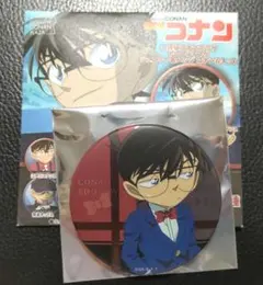 江戸川コナン ジュエリー 缶バッジ D コナンプラザ キッド