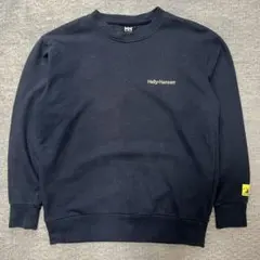 Helly Hansen ネイビー スウェット クルーネック XL 肉厚