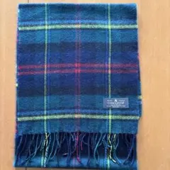 CONQUISTA ウール タータンチェック マフラー