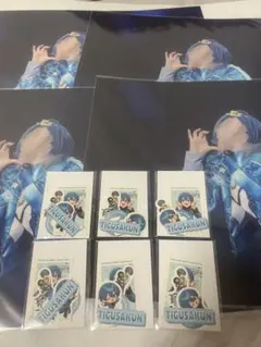 STPR EXPO くじ ふぁみくじ ちぐさくん クリアポスター ステッカー