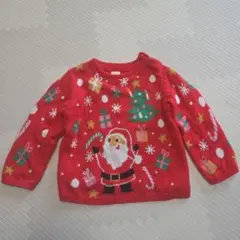 H&M サンタクロースニット　80㎝