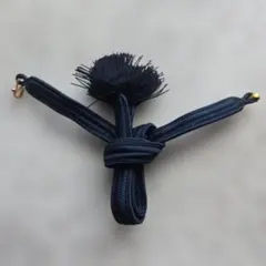 男性用　羽織紐　B6　組紐　正絹　着物　和装　和装小物　浴衣　着付け　練習